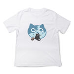 JZ TEE Black Cat-Fishing Graphic Tee, , large