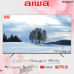 AIWA 愛華 55吋 4K QLED 智慧型顯示器AI-55QL25, , large