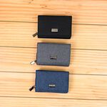 【MQ】Yamagata Fine Herringbone Zipper Short Clip, , large