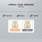 【A&R】三件組 新款升級版冰絲高彈塑身褲 膚.灰.黑-2XL, , large
