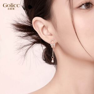 【Gulicc 】古莉可 耳環 蝴蝶結流蘇耳環