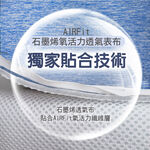 【日本旭川】釋壓午睡組-5in1涼感人體工學美姿靠墊+日本技術 AIRFIT 瞬涼透氣空氣纖維涼感坐墊-銀韻+涼感冰頸圈, , large