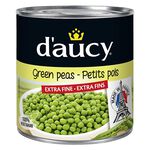 Daucy Extra Fine Green Peas, , large