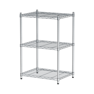 【Y HOUSE】60x45x90cm Lightweight Three-layer Iron Rack Iron Rack Shelf-Electroplating