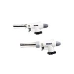 【TOPWAY】卡式噴火槍 瓦斯噴槍 1300度 電子點火噴槍頭 卡式瓦斯噴槍頭 炙燒料理噴槍 點火器 陶瓷噴燈 可倒置, , large