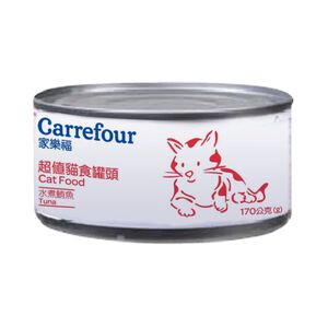 家樂福超值水煮鮪魚貓食