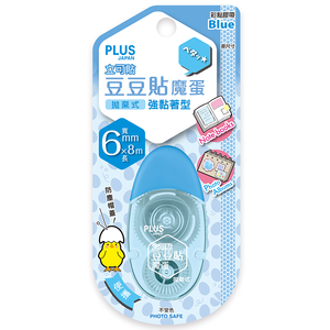 【龍品文創】PLUS 台灣普樂士 TG-1511 魔蛋豆豆貼-藍
