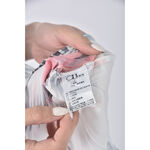 (S) ob style質感印花白色上衣二手衣, , large