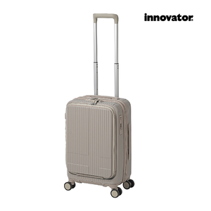【INNOVATOR】前開式&對開式 19吋剎車登機箱-拿鐵咖啡