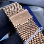 [星晴錶業]MASERATI手錶,42mm,R8853108009黑色錶面玫瑰金錶殼玫瑰金色米蘭錶帶款, , large
