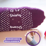 [Kaimei Cotton] 12 pairs of random excellent MIT Taiwan made pure cotton 1/2 non-slip children's socks water jade dot style 13-16cm, , large