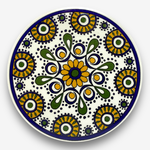 【SOLO Vintage】Designer Heat Mats Ceramic Hot Pads Coasters Made in Turkey 27, , large