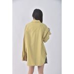 (F) studio doe西裝綠色長袖上衣二手衣, , large