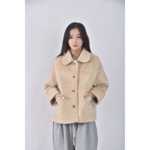 (XL) muura排扣棕色外套二手衣