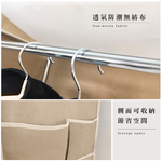 【上手家居】單人簡易衣櫥 咖啡色簡易衣櫃(布衣櫃/簡易衣櫃/組裝衣櫃/衣櫃/衣櫥/小衣櫃/組合衣櫃/宿舍衣櫥), , large