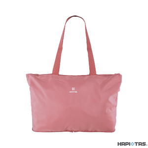 HAPI+TAS H0001 摺疊肩背包-霧面粉色