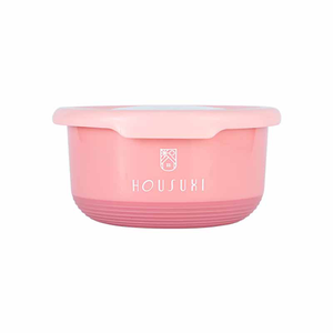 『HOUSUXI‧舒希』不鏽鋼雙層隔熱碗 – 經典紅420ml