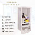 【雙手萬能】浴室旋轉防水角落架 (收納櫃 置物櫃 瓶罐架 浴櫃), , large