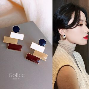 【Gulicc】古莉可 耳環 幾何造型耳環