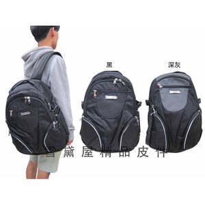 ~雪黛屋~CONFIDENCE 後背包大容量A4資料夾14吋電腦運動休閒上班上學防水尼龍布台灣製造品質保證ACB5951