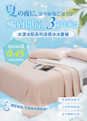 【Betrise多款任選】水漾冰肌降溫涼感冰冰涼被