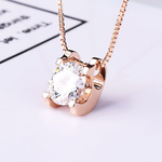 【CITY STAR】IGI 2克拉牛頭款吊墜-14K金(D / VVS 以上 / 3EX), , large