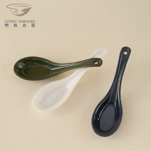 【哩皿食器】台灣製  CPET   潔晶中式湯匙