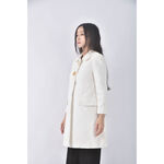 (XS（含）以下) tara jarmon領子白色外套二手衣, , large