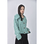 (XL) mercci22圓點綠色外套二手衣, , large
