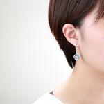 【Angel & Me】小王子 玫瑰 花 Rose s925 純銀 耳環 耳勾 耳夾 生日 情人節禮物, , large