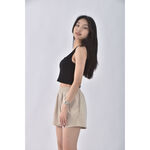 (S) caco無袖黑色上衣二手衣, , large