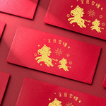 1A 2026 馬年 西式 紅包袋 金馬奔騰 10張入 /包 2011, , large