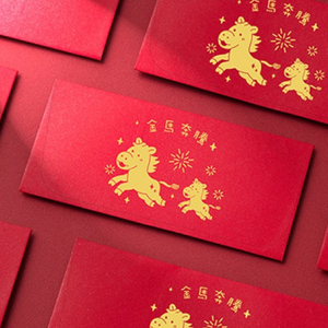 1A 2026 馬年 西式 紅包袋 金馬奔騰 10張入 /包 2011