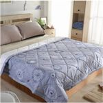 [CINN Far-Infrared] Nano FIR Cooling Quilt with Graphene – Solar Red / Solar Blue｜5 x 5 ft, , large