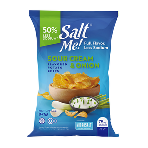 SaltMe Sour Cream  Onion Potato Chips