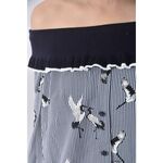 (S) moma質感藍色長袖上衣二手衣, , large