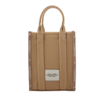 MARC JACOBS THE JACQUARD TOTE 雙色迷你手機托特包/駝色, , large