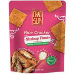 Rice cracker with shrimp floss, , large