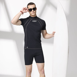 Monina Taiwan-made amphibious short-sleeved sunscreen jellyfish jacket, complete set (suitable for both men and women), unisex style -XL, , large