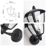 【卡米達】E27戶外庭園壁燈(CA1011WBK), , large