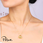 【Prisme Gold】黃金項鍊 小金包 包包鍊墜項鍊 (金重：約0.08錢±0.03), , large