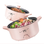 【MOLIJIA】5L-M21 Multifunctional Non-stick Electric Hot Pot - Lotus Root Powder, , large