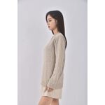 (M) 【依庭私服】model質感杏色長袖上衣二手衣, , large