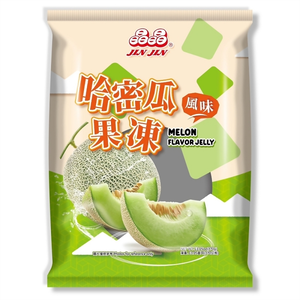 Cantaloupe flavored jelly
