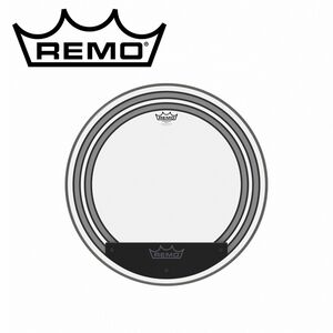REMO Powersonic Clear Bass 22吋 雙層透明大鼓鼓皮【敦煌樂器】