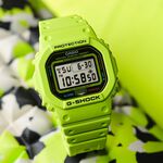CASIO 卡西歐 G-SHOCK 致敬運動員 方型手錶 電子錶 DW-5600EP-9, , large