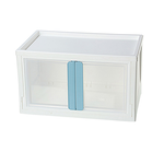 【真心良品】雪山磁吸式雙開收納櫃76L 1入, , large