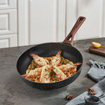American non-stick frying pan 28cm, , large