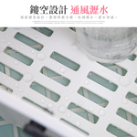 【上手家居】北歐瀝水提沐浴籃 北歐杏(沐浴籃/收納籃/置物籃/手提籃/籃子/浴室收納/手提籃/手提洗澡籃), , large