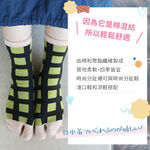 【M&M 日本製】CS13-99 棉紡格紋分趾襪 3雙/組, , large